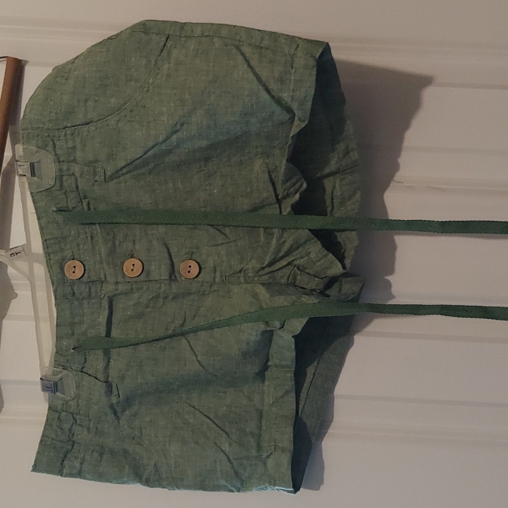 Green shorts